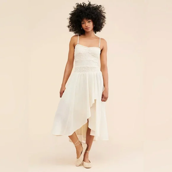 ✨ Free People Sparkling Moment Midi Dress NWT - Picture 1 of 9